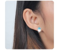 Kids Stud Earring Cute Jellyfish STE-234